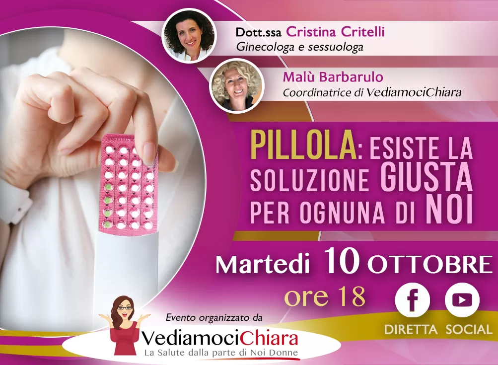 Evento online: "Pillola: esiste la Soluzione Giusta!"