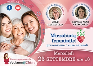 Microbiota femminile prevenzione e cure naturali